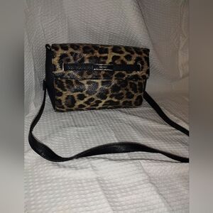 Nine West Leopard Print Crossbody Bag